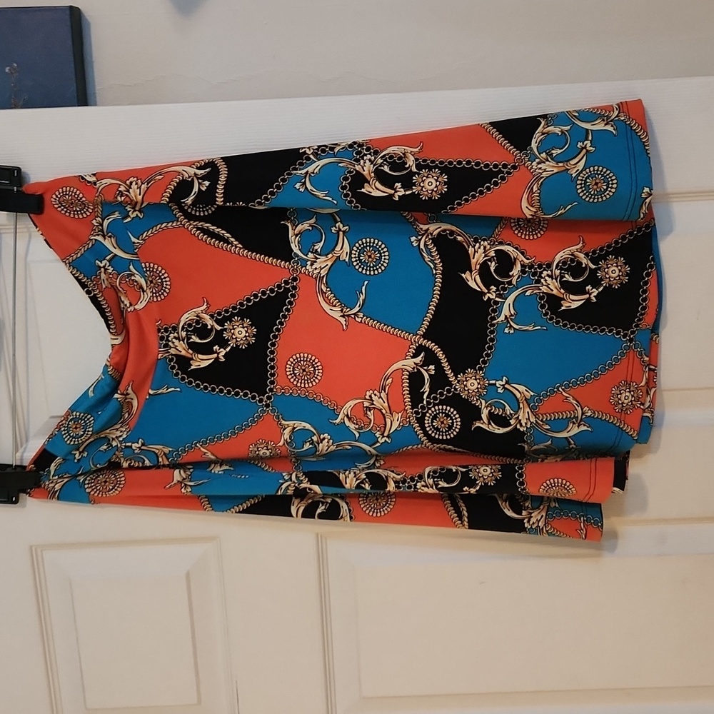 Bleeker & McDougal size M midi skirt with elastic waist